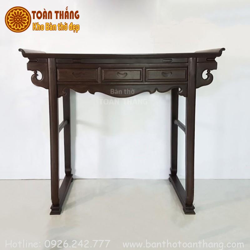 Bàn thờ Gỗ Chiu Liu trơn hiện đại - TT147C