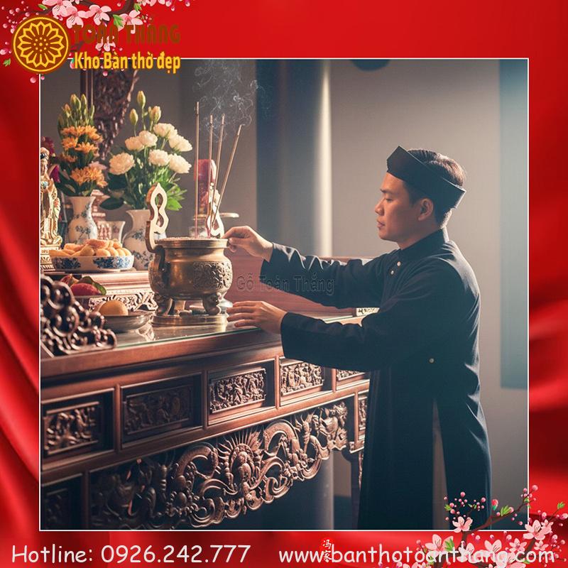 Thường tỉa chân nhang sau ngày cúng ông Táo