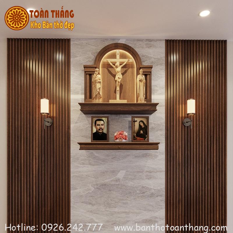 Nguyên tắc đặt Bàn thờ Chúa và bàn thờ Gia tiên mới nhất 20
