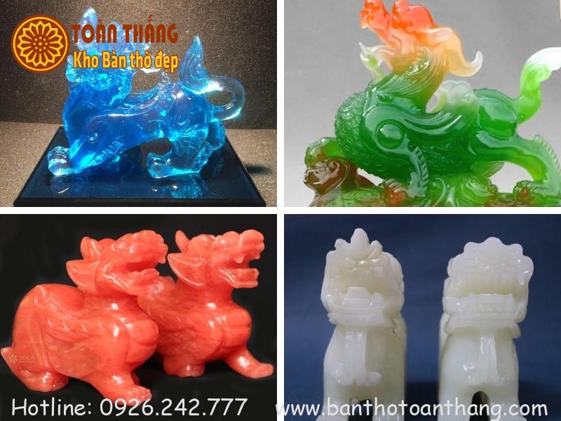 Hướng dẫn cách đặt Tỳ Hưu trên bàn thờ Thần Tài từ A-Z 4 Tượng Tỳ Hưu có rất nhiều màu sắc để bạn lựa chọn
